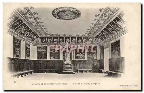 Couvent de la Grande Chartreuse - La Salle du Grande Chapitre - Cartes postales