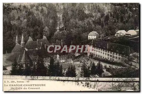 La Grande Chartreuse - Un Coin du Couvent - Ansichtskarte AK