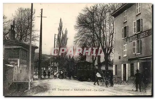 Dauphine - Sassenage - La Gare - velo - cyclisme - Cartes postales