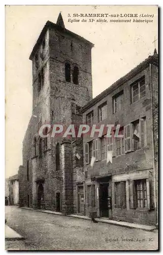 Saint Rambert sur Loire - L&#39Eglise du XI siecle - Cartes postales