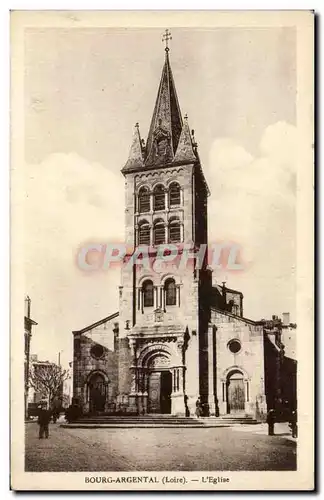 Bourg - Argental - L&#39Eglise - Cartes postales