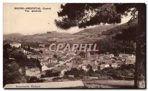 Bourg - Argental - Vue Generale - Cartes postales