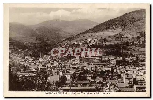 Bourg - Argental - Vue Generale - Cartes postales