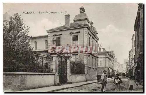 Roanne - Lycee de Garcons - Cartes postales