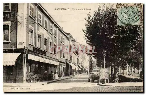 Saint Chamond - Place de la Liberte - Cartes postales