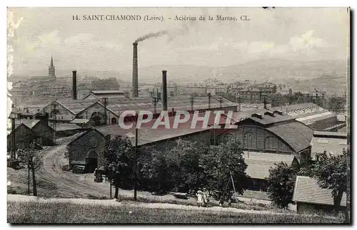 Saint Chamond - Acieries de la Marine - Cartes postales