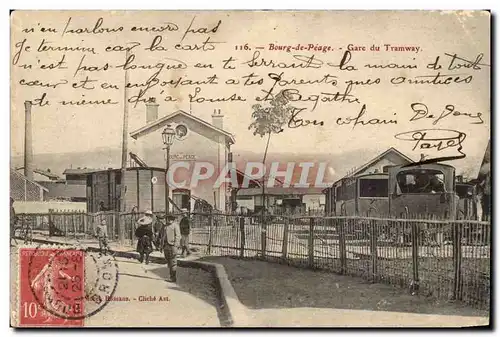 Bourg de Peage - Gare du Tramway - Cartes postales TOP