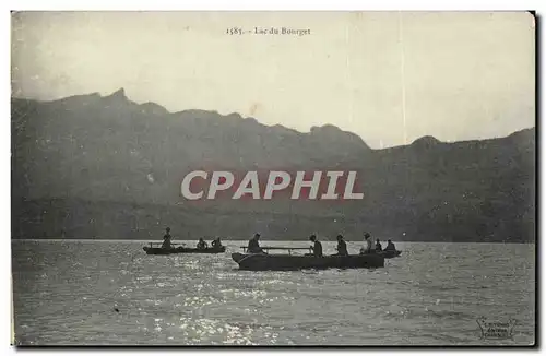 Aix les Bains - Lac du Bourget - bateau - boat Cartes postales (pecheurs)