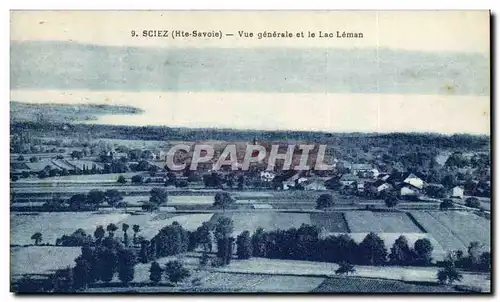 Sciez - Vue Generale et le Lac Leman - Cartes postales