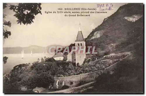 Meillerie - Eglise du XIII siecle - Ancien prieure des Chanoines du Grand Saint Bernard Cartes postales