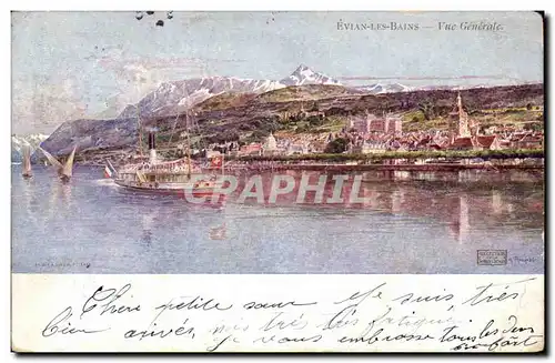 Evian les Bains - Vue Generale - Cartes postales