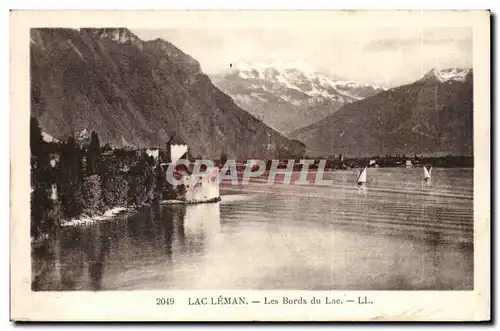 Lac Leman - Les Bords du Lac - Ansichtskarte AK