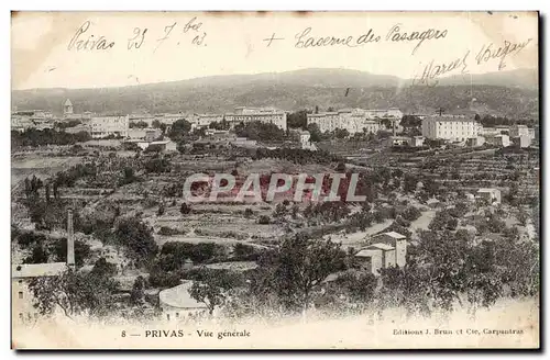 Privas - Vue Generale - Cartes postales