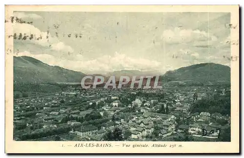 Aix les Bains - Vue Generale - Cartes postales