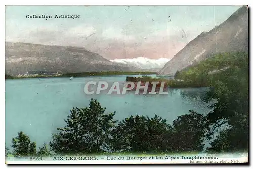 Aix les Bains - Lac du Bourget et les Alpes Dauphinoises - Cartes postales