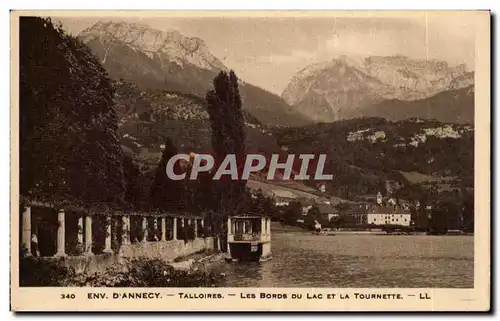 Envions d&#39Annecy - Tailloires - Les Bords du Lac et la Tournette - Cartes postales