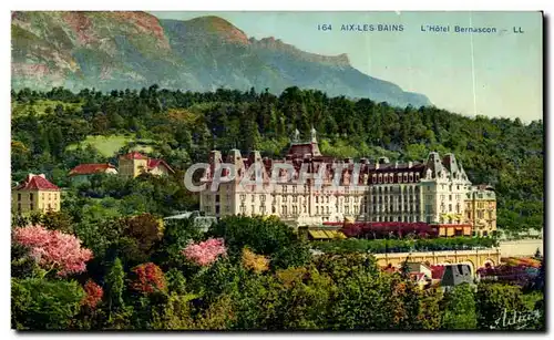 Aix les Bains - L&#39Hotel Bernascon - Cartes postales