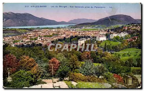 Aix les Bains - Lac du Bourget - Vue Generale - Cartes postales