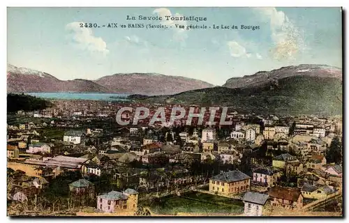 Aix les Bains - Vue Generale - Lac du Bourget - Cartes postales