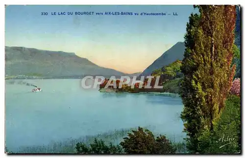 Aix les Bains - Lac du Bourget - Vu d&#39Hautecombe - Cartes postales