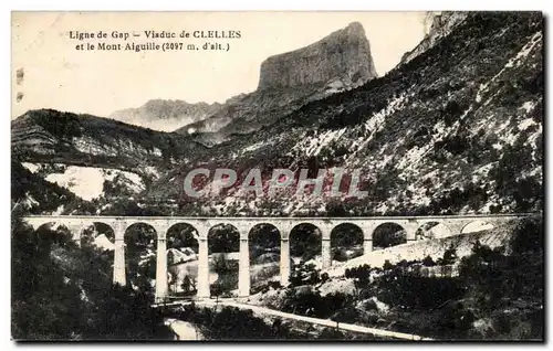 Ligne de Gap - Viaduc de Clelles et le Mont Aiguiles 2097 m Cartes postales