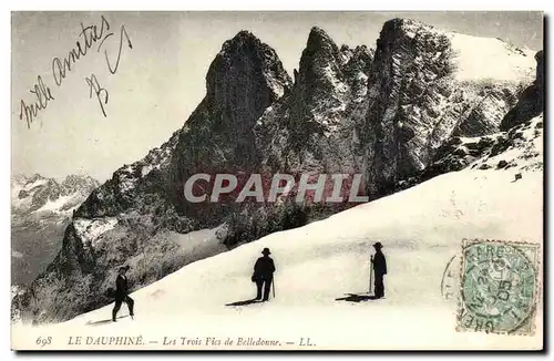 Le Dauphine - Les Trois Pics de Belledonne Ansichtskarte AK