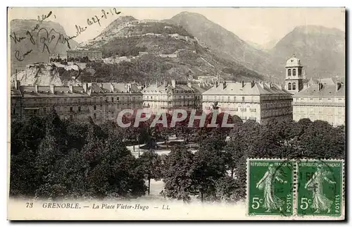 Grenoble - La Place Victor Hugo Cartes postales