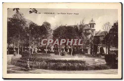 Grenoble - La Place Victor Hugo Cartes postales