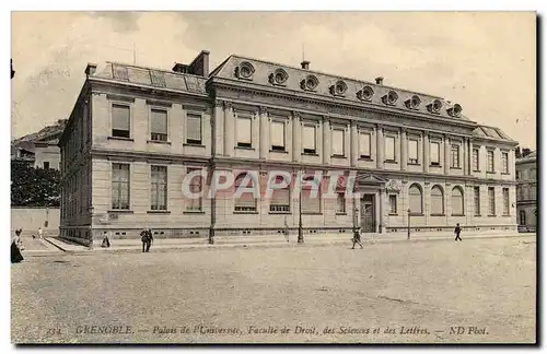 Grenoble - Palais de l&#39Universite - Faculte du Droit des Science et des Lettres Cartes postales