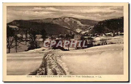 Villard de Lans - en Hiver - Vue Generale Cartes postales