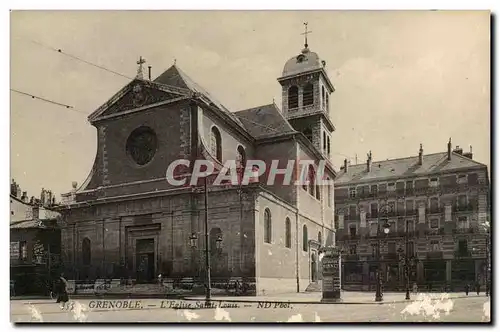 Grenoble - L&#39Eglise St Louis - Cartes postales