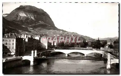 Grenoble - Les Quais - Les Ponts - Le St Eynard - Ansichtskarte AK