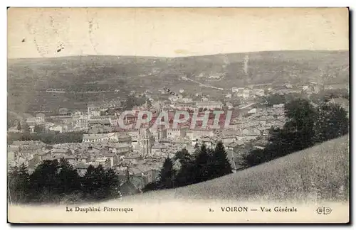 Voiron - Vue Generale - Cartes postales