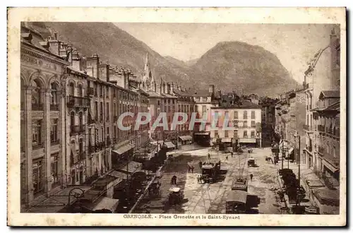 Grenoble - Place Grenette et le Saint Eynard - Cartes postales