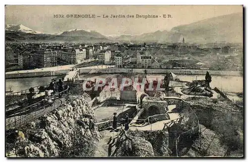 Grenoble - Le Jardin des Dauphins - Cartes postales