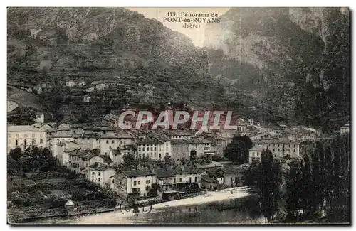 Pont en Royans - Panorama - Cartes postales