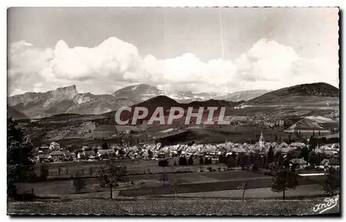 Mens - Vue Generale - Au Fond le Mont Aiguille - Cartes postales