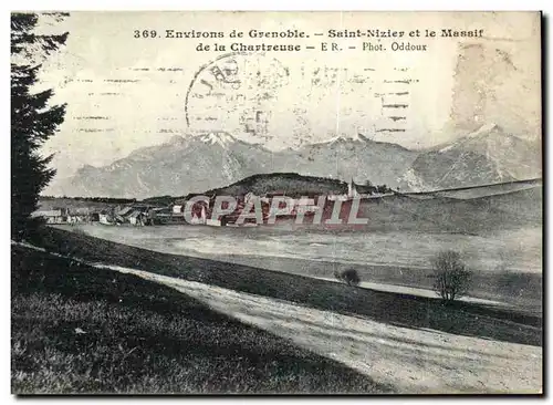 Environs de Grenoble - Saint Nizier et le Massif de la Chartreuse - Ansichtskarte AK