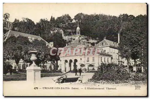 Uriage les Bains - L&#39Etablissement Thermal - Cartes postales