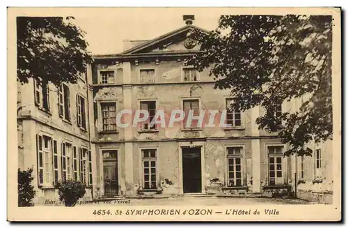 St Symphorien d&#39Ozon - L&#39Hotel de Ville - Cartes postales