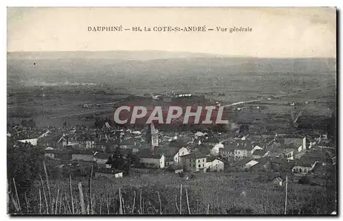 Dauphine - La Cote St Andre - Vue Generale - Cartes postales