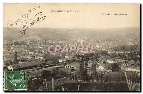 Bourgoin - Panorama - Cartes postales