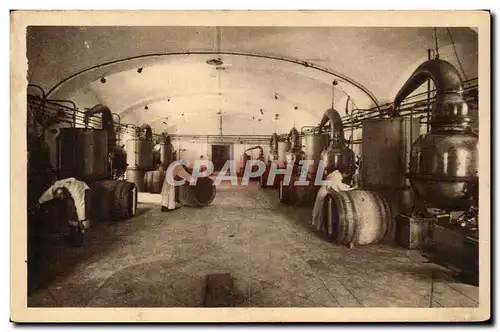 Dauphine - Fourvoirie - Fabrication de la Liqueur de la Grande Chartreuse - alcool - alcohol - Cartes postales