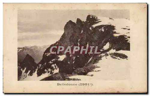 Cartes postales Belledonne (2981m)