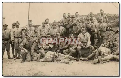 Cartes postales Militaria Soldats