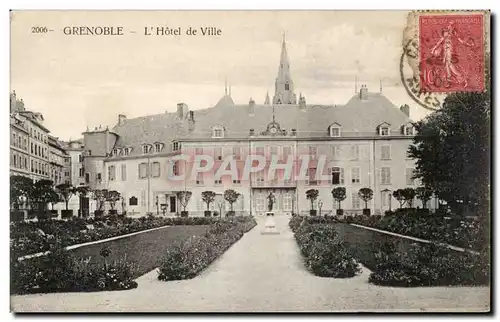 Grenoble Cartes postales L&#39hotel de ville