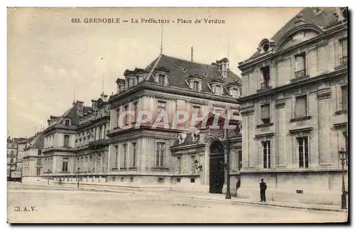 Grenoble Cartes postales La prefecture Place de Verdun