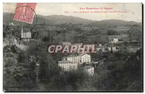 Cartes postales Vue generale de Molitg les Bains