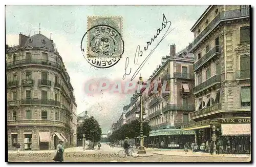 Grenoble Cartes postales Boulevard Gambetta