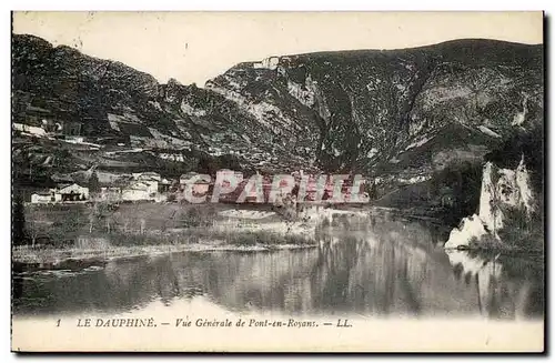 Dauphine Cartes postales Vue generale de Port en Royans